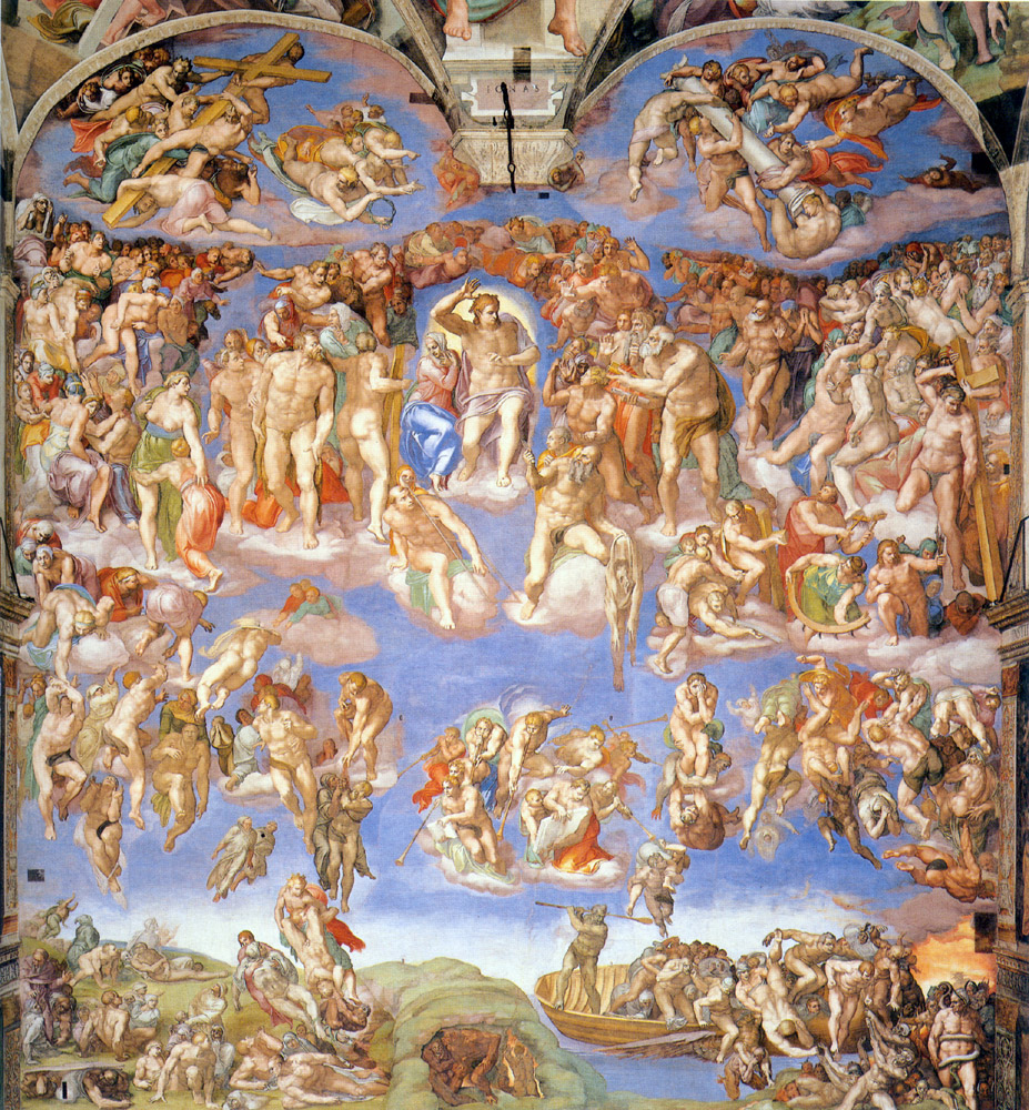 Michelangelo / Sistine Chapel: THE LAST JUDGEMENT